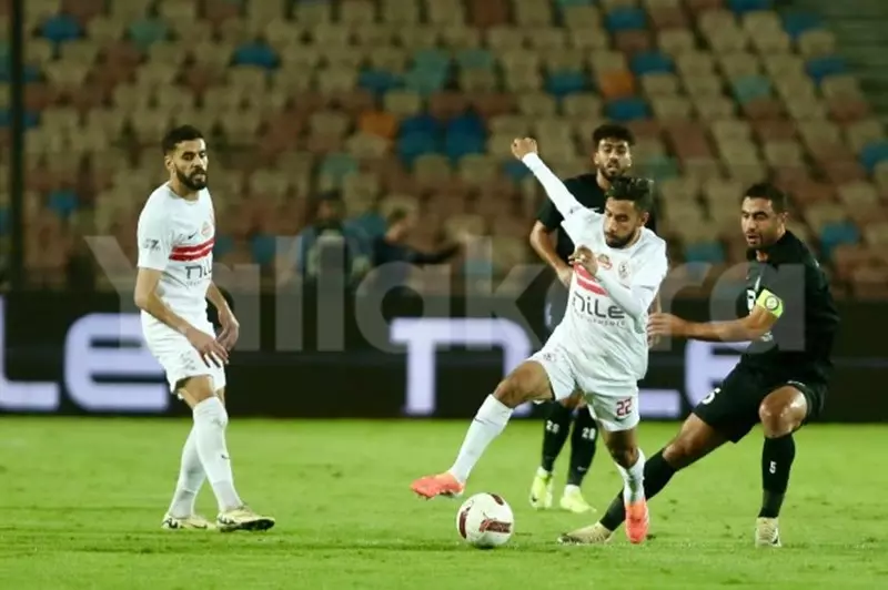رسالة جماهير الزمالك من مباراة البنك الأهلي (صورة)